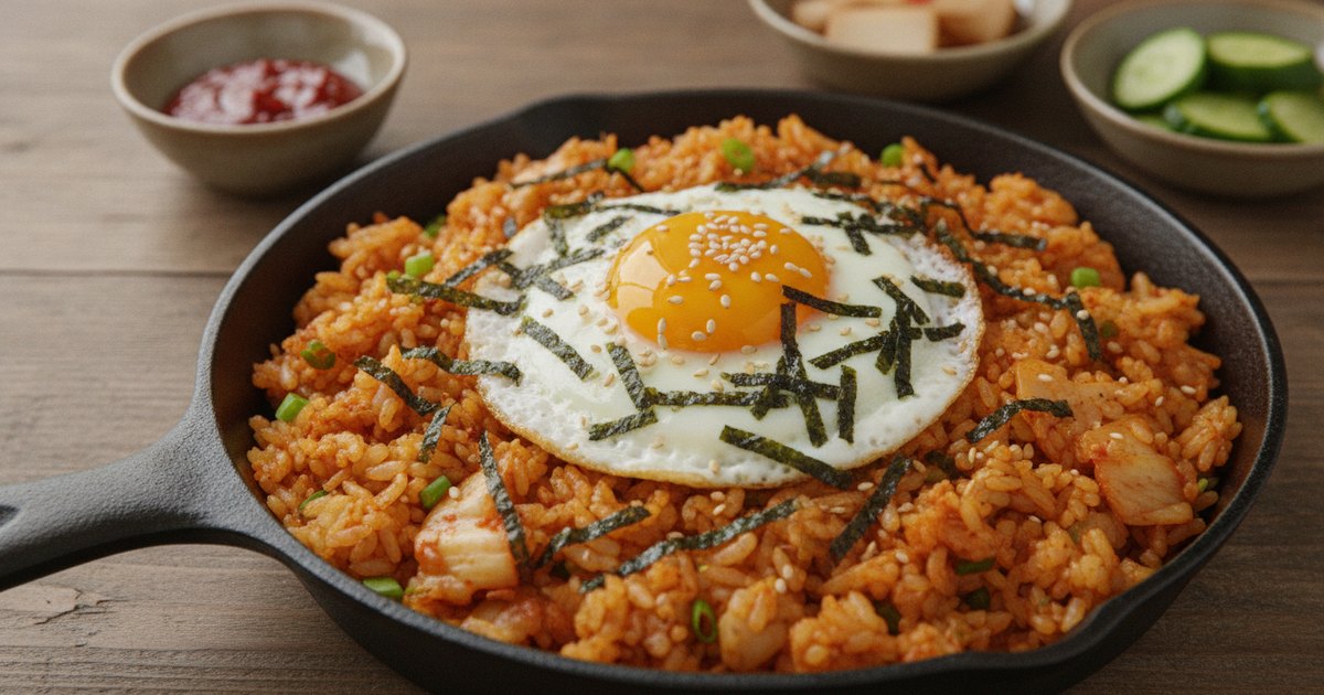 kimchi炒飯（kimchi bokkeumbap / 김치볶음밥）