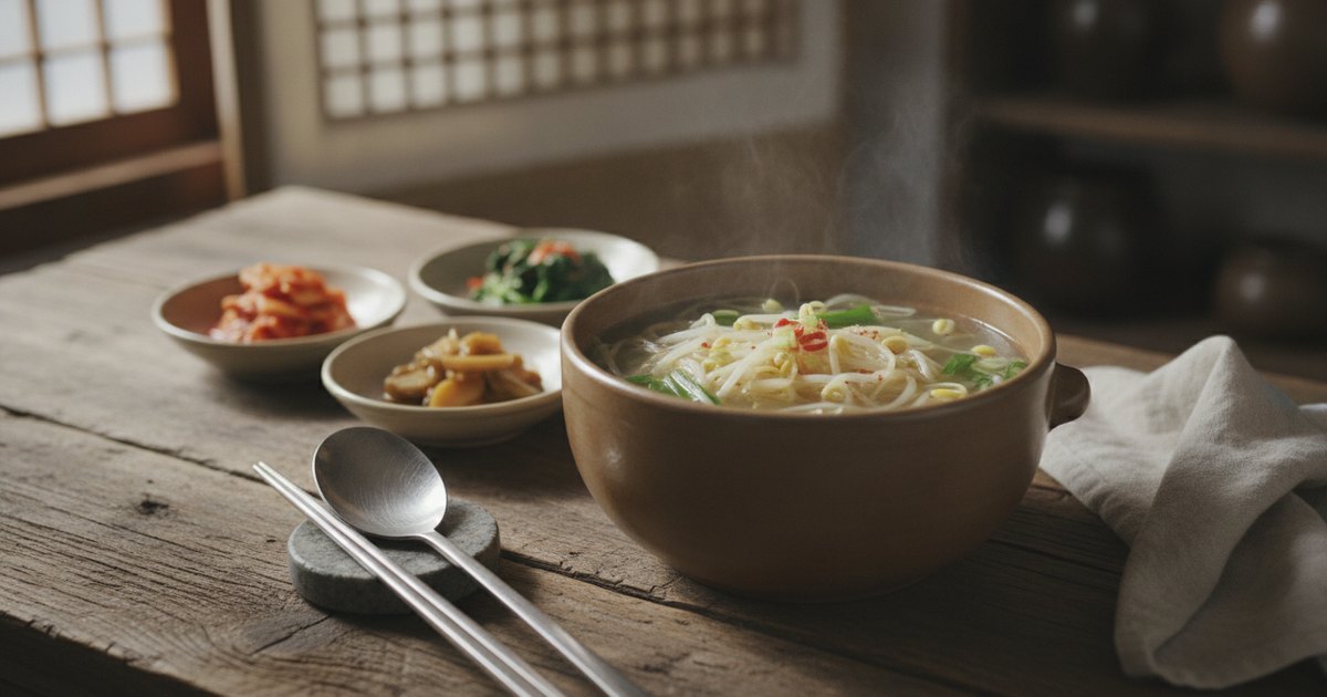 Kongnamul Guk: The Korean Soybean Sprout Soup You'll Make Every Week