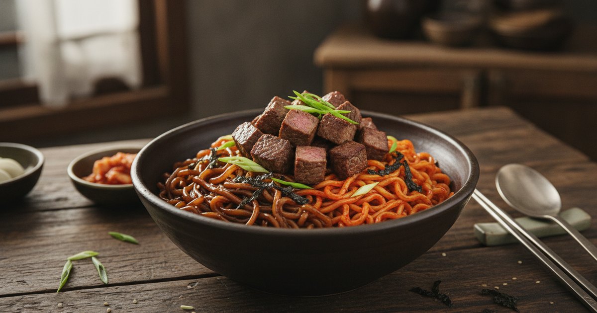 ラム・ドン（ジャパグリ）：映画「パラサイト」に登場した麺料理